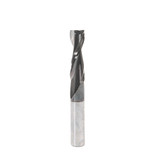 Amana Tool 46320-DLC SC Diamond-Like Carbon (DLC) Coated Spiral Plunge 3/8 D x 1-1/4 CH x 3/8 SHK x 3 Inch Long 2 Flute Up-Cut Router Bit for Solid Wood